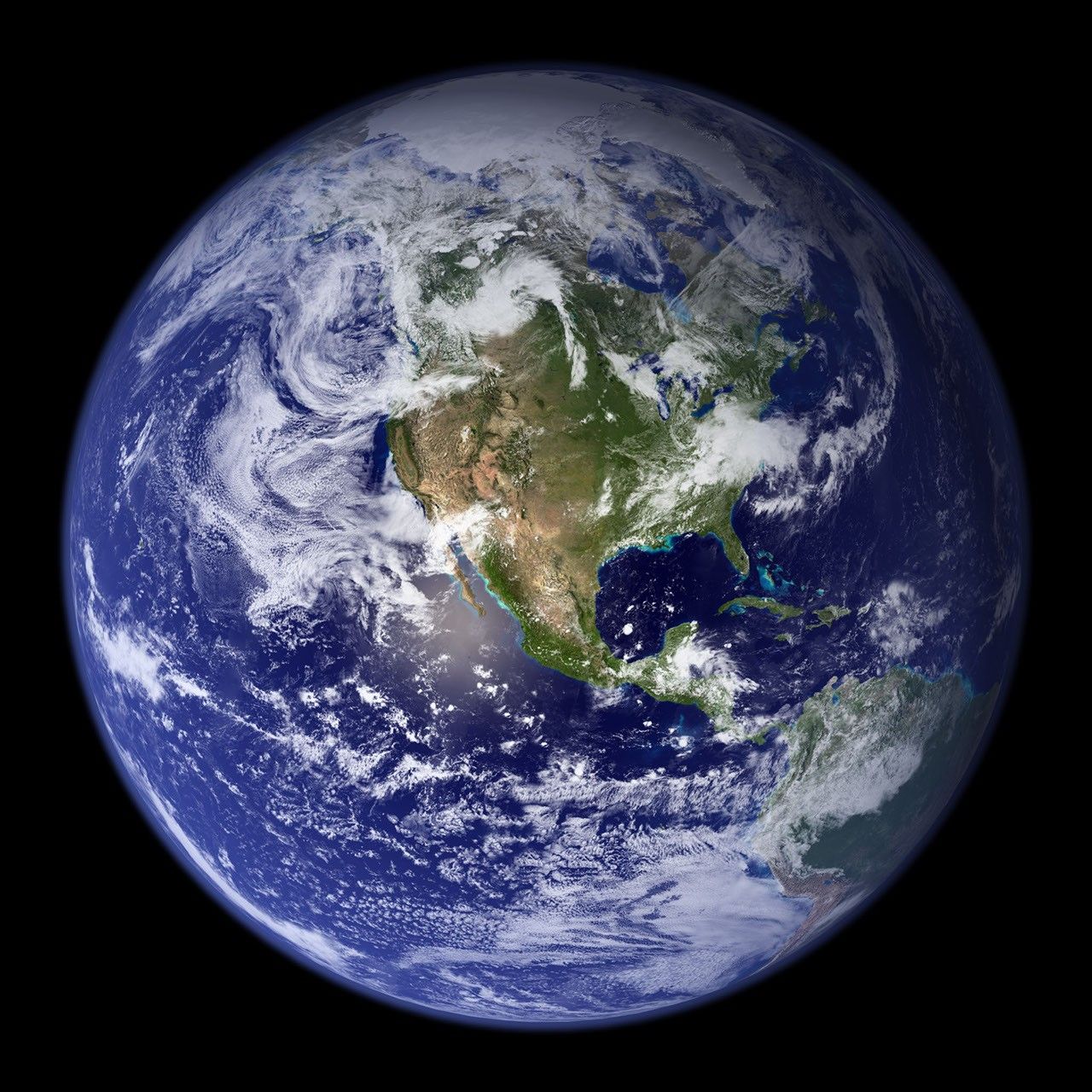 Earth — NASA Blue Marble（WebGL未対応時のフォールバック）